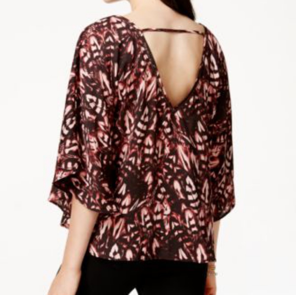 JESSICA SIMPSON Womens "Reece" Boho Shirt Size S - Picture 2 of 8